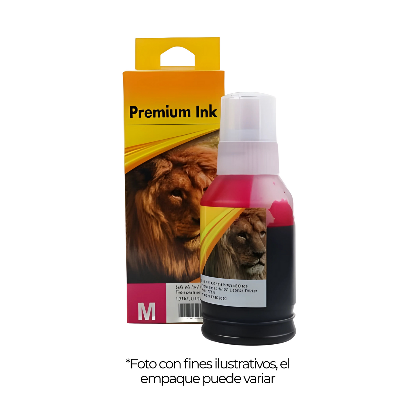 Botella de tinta magenta Tipo Epson T544 (T544320‑A) Contenido 65 ml