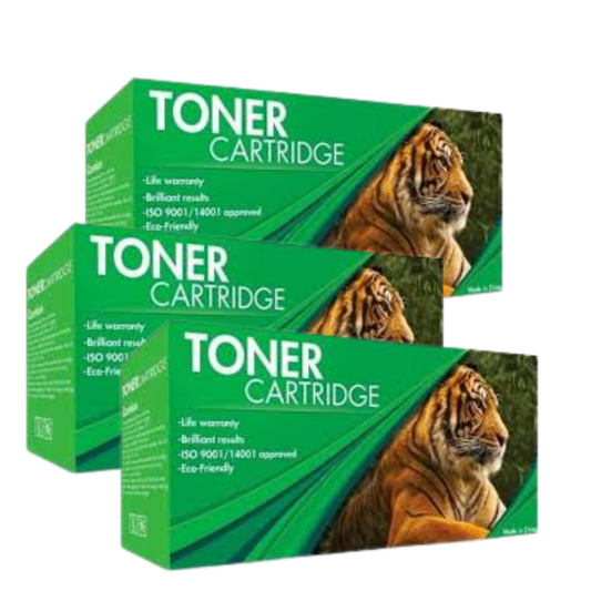 3 PACK Cartucho de Toner TN-1060 Negro Calidad Estándar