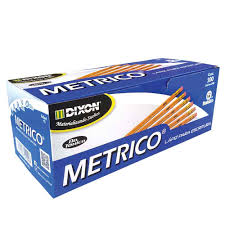 Lapiz de grafito #2 hexagonal marca Dixon 100pz